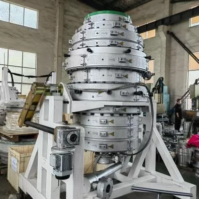 Cabezal de extrusión de tubos